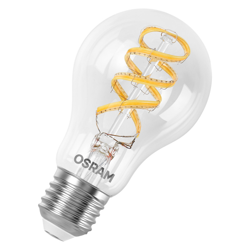 Osram SMART+ MATTER Filament Multicolor Classic A40 smart light, E27, 4.8 W, RGBW, Wi-Fi