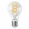Osram SMART+ MATTER Filament Multicolor Classic A40 smart light, E27, 4.8 W, RGBW, Wi-Fi