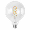 Osram SMART+ MATTER Filament Multicolor Classic Globe 125 40 smart bulb, E27, 4.8 W, RGBW, Wi-Fi