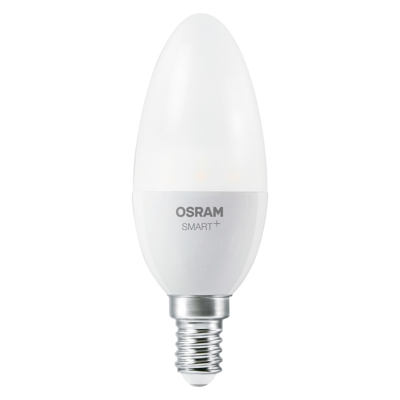Osram SMART+ MATTER Multicolor Classic B40 smart bulb, E14, 4.9 W, RGBW, Wi-Fi