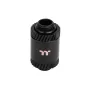 Thermaltake Pacific SF male to male 30 mm extender fitting CL-W391-CU00MK-A, matte black, DIY LCS