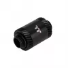 Thermaltake Pacific SF male to male 30 mm extender fitting CL-W391-CU00MK-A, matte black, DIY LCS