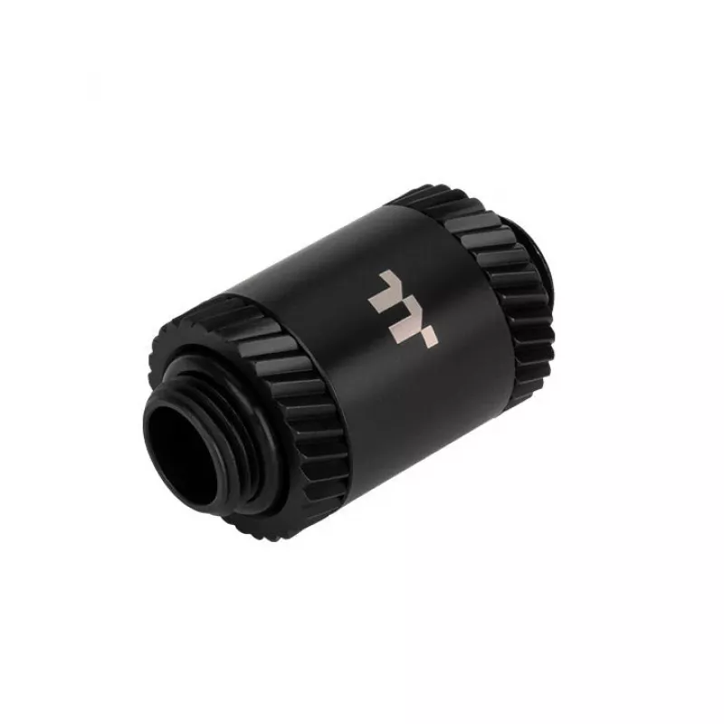 Thermaltake Pacific SF male to male 30 mm extender fitting CL-W391-CU00MK-A, matte black, DIY LCS