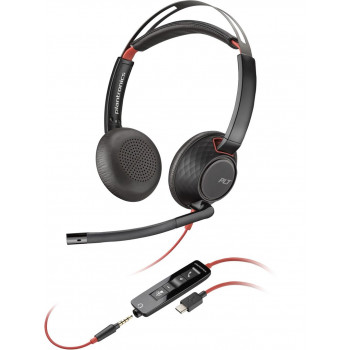 Poly Blackwire 5220 headphones, 207586-201