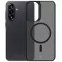 3mk Hardy Hazy MagCase case for Samsung Galaxy A17/A18 4G/5G, black