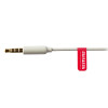 Aiwa ESTM-500W in-ear headphones with microphone, 3.5 mm jack, wired, white