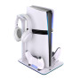 Fixed FIXPS5PS-MCS-BW docking station for PlayStation 5, black and white