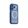 Skinarma Atlas case with MagSafe and rotating kick stand for iPhone 18 Pro / 17 Pro, blue