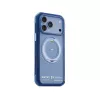 Skinarma Atlas case with MagSafe and rotating kick stand for iPhone 18 Pro Max / 17 Pro Max, blue