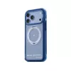 Skinarma Atlas case with MagSafe and rotating kick stand for iPhone 18 Pro Max / 17 Pro Max, blue