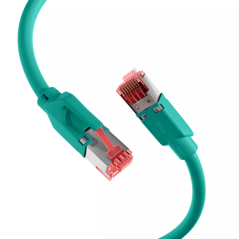 EFB Elektronik K8053.40 Cat.6A S/FTP LSZH RJ45 patch cable, 40 m, green