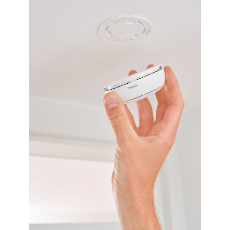 Osram SMART+ Wi-Fi smoke detector, white