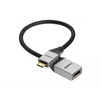 celexon Mini HDMI M/F adapter with Ethernet, 2.0a/b, 4K, Professional