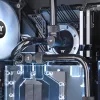 Thermaltake Pacific SF female-to-male 20 mm extender fitting, matte black, CL-W392-CU00MK-A