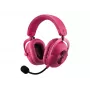 Logitech G PRO X3 LIGHTSPEED wireless gaming headset, 2.4 GHz, magenta