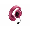 Logitech G PRO X3 LIGHTSPEED wireless gaming headset, 2.4 GHz, magenta