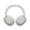 Sony WH-1000XM6 wireless noise cancelling headphones, Bluetooth, platinum silver, damaged packaging