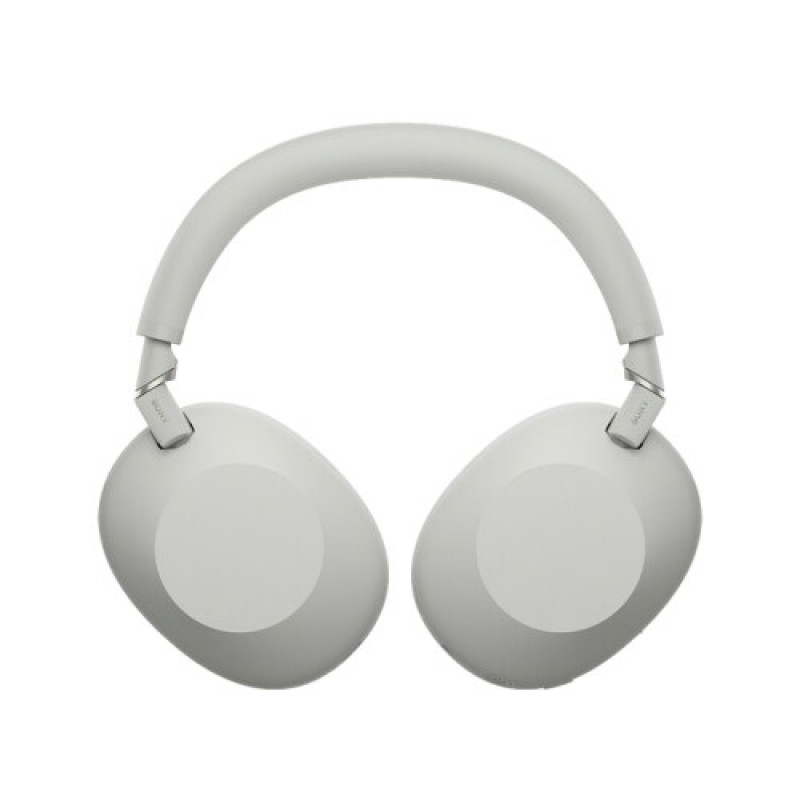 Sony WH-1000XM6 wireless noise cancelling headphones, Bluetooth, platinum silver, damaged packaging