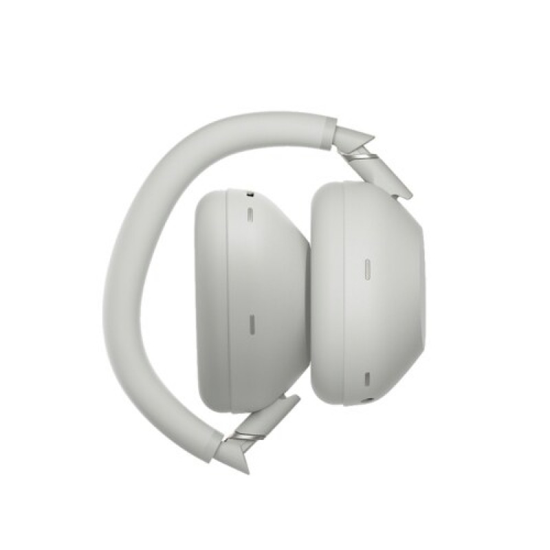 Sony WH-1000XM6 wireless noise cancelling headphones, Bluetooth, platinum silver, damaged packaging