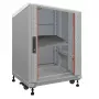 IT-BUDGET 19-inch network cabinet SRK 90ITB19SRK1266GG, 12 U, 600x600 mm, light grey