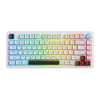 ONIKUMA MT501 gaming keyboard, 75%, white