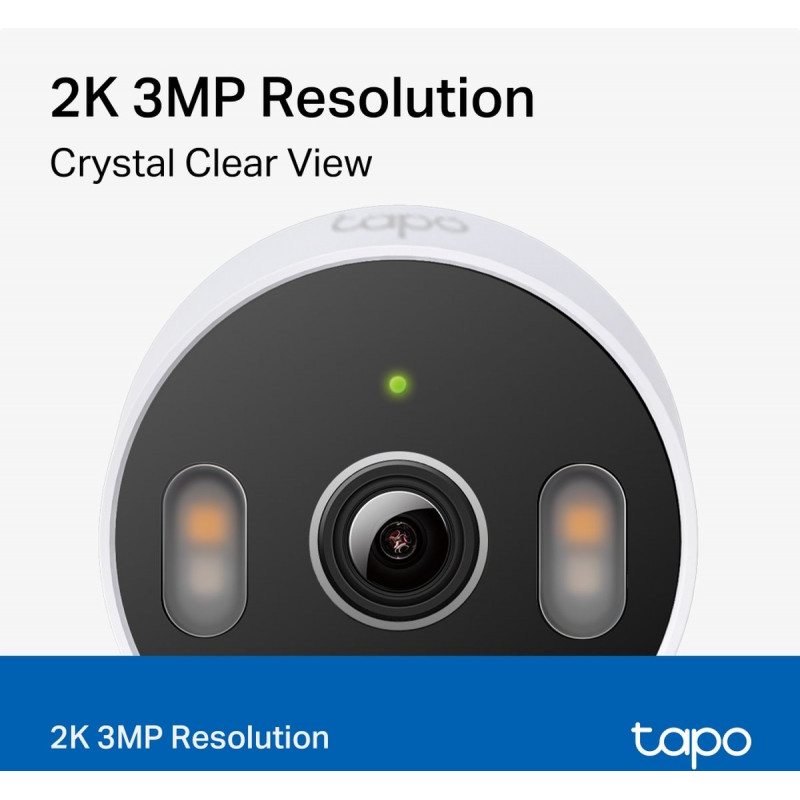 TP-Link Tapo C113 Wi-Fi security camera, indoor/outdoor, 3 MP