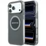 Mercedes AMG00120 AMG IML Transparent Bicolor Block MagSafe case for iPhone 18 Pro Max / 17 Pro Max, black/grey