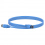 Striebel & John ZLPBL150 RJ45 patch cable with connectors, blue, 1500 mm