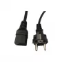 Juniper CBL-EX-PWR-C19-EU power cable, CEE 7/7 to IEC 60320 C19, 250 V, 16 A, 2.5 m, black
