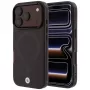 BMW Sign Frosted IML & Metal Logo MagSafe case for iPhone 18 Pro Max / 17 Pro Max, burgundy