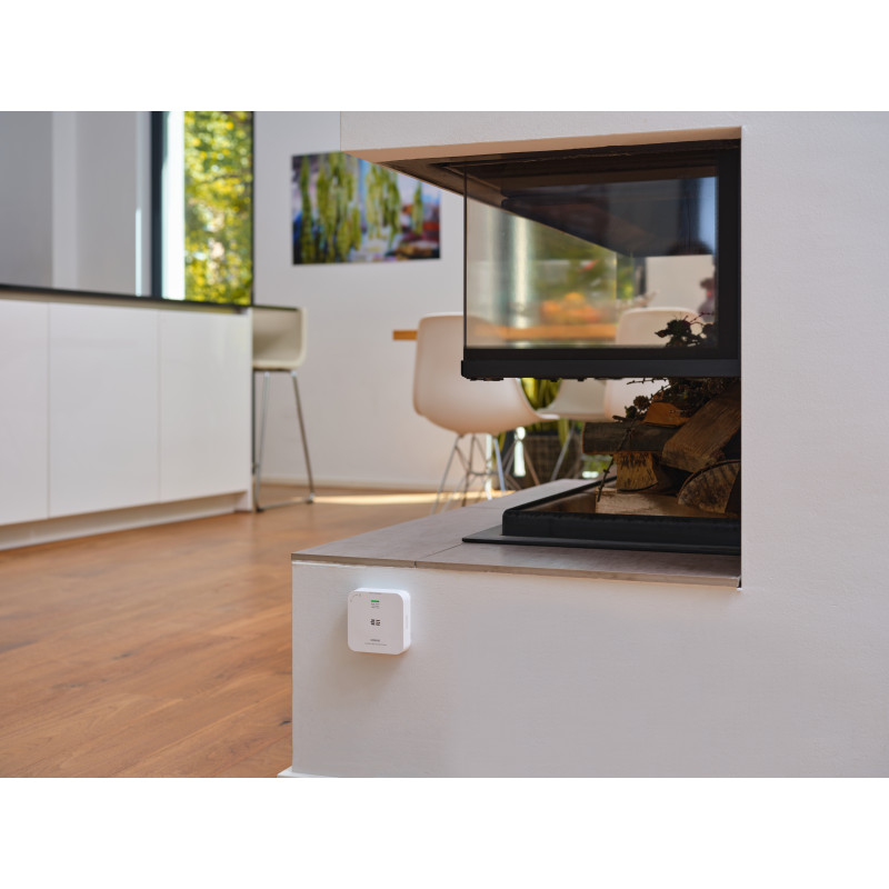 Osram SMART+ WiFi carbon monoxide (CO) detector, white