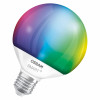 Osram SMART+ MATTER Multicolor Classic Globe 95 100 smart lamp, E27, 14 W, RGBW, Wi-Fi