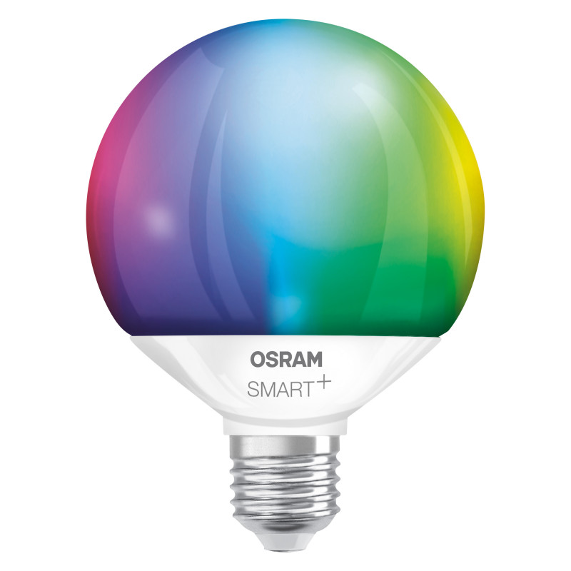 Osram SMART+ MATTER Multicolor Classic Globe 95 100 smart lamp, E27, 14 W, RGBW, Wi-Fi