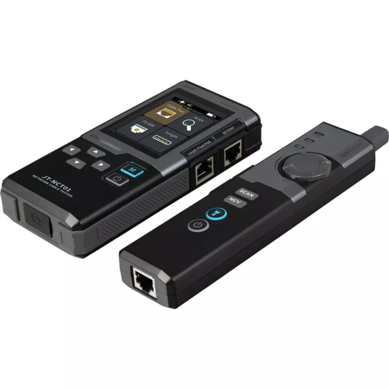 Joy-it NCT01 network cable tester, 200+ m, multifunctional, NCV, tracing, PoE test