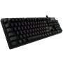 Logitech G512 mechanical gaming keyboard, LIGHTSYNC, wired, Nordic layout