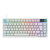 Logitech G316 X 75 mechanical gaming keyboard, tactile, white, US International