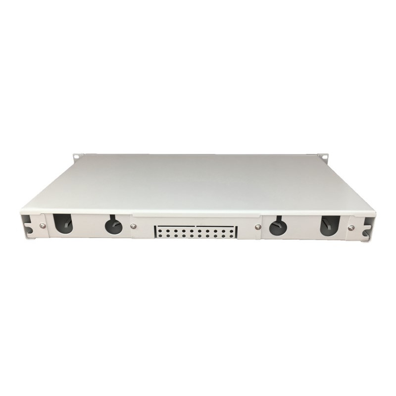 Alantec FOP-1U-12SCD-S 12xSC duplex 19-inch 1U fibre optic distribution frame, retractable, with front panel and mounting accessories