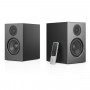 Audio Pro A28 Linkplay powered stereo speaker system with bass reflex, black