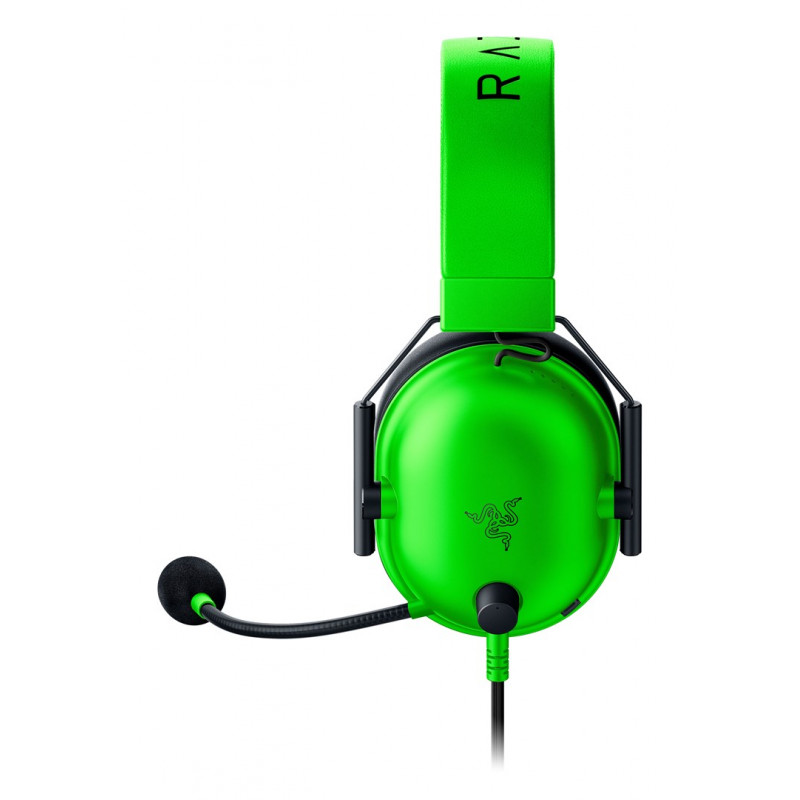 Razer BlackShark V2 X headphones, green, RZ04-03240600-R3M1
