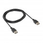 Akyga AK-USB-06 USB 2.0 cable, USB-A (f) / USB-A (f), 1.8 m, black
