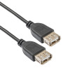 Akyga AK-USB-06 USB 2.0 cable, USB-A (f) / USB-A (f), 1.8 m, black