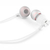 AIWA ESTM-50WT in-ear stereo headphones with microphone, white