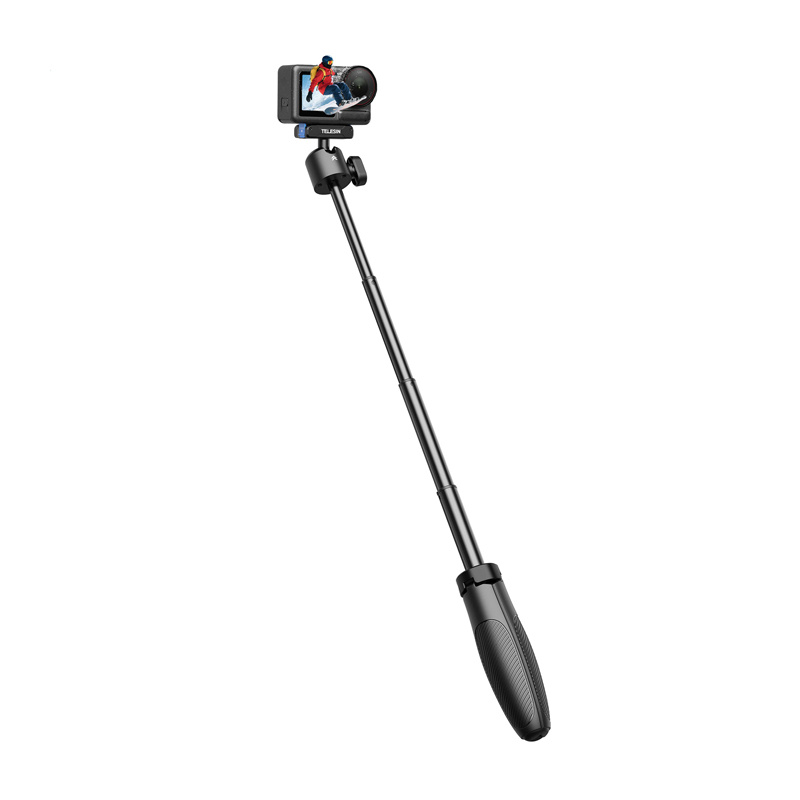 Telesin S1-MNP-13-TDJ selfie stick with tripod for DJI Action, quick release
