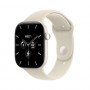 Apple Watch Series 12 GPS + Cellular 42 mm, Pearl White Ceramic Case, Sand Sport Band, M/L