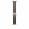 Apple MK0E4ZM/A Apple Watch Titanium Milanese Loop, 49 mm, Natural Titanium, Large