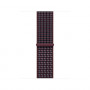 Apple MK7R4ZM/A Sport Loop watch band, 40 mm, Burgundy Plaid
