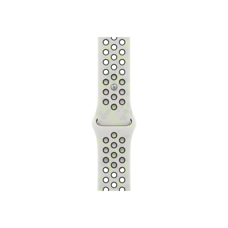 Apple Nike Sport Band for Apple Watch 46 mm, Essential White, S/M, MKTQ4ZM/A