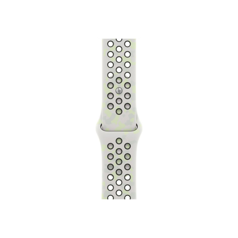 Apple Nike Sport Band for Apple Watch 46 mm, Essential White, M/L, MKTR4ZM/A