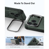 ESR Cyber Tough Kickstand MagSafe case for Apple iPhone 17 Pro / 18 Pro, green