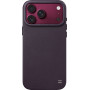 LAUT Lux Edge case for Apple iPhone 18 Pro Max / 17 Pro Max, MagSafe, deep plum